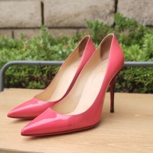 Christian Louboutin Kate Vibrant Pink Heels Size 40.5